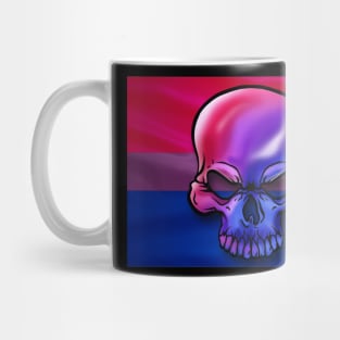 Bisexual Pride Skull Mug